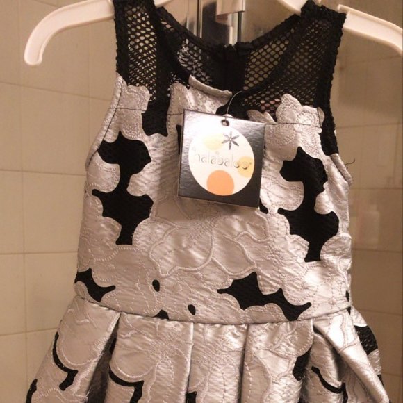 Black Silver Dress - Picture 3 of 5